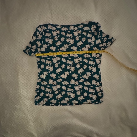 Catherine Malandrino XL scoop neck short sleeve top, comfortable business wear - Picture 5 of 6